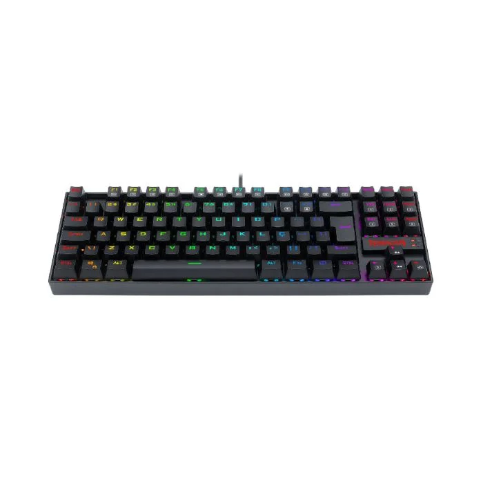 Teclado Magnético Gamer Redragon Kumara Pro K552RGB RGB Switch Marrom C/fio Abnt2 Preto Teclado Magnético Gamer Redragon Kumara Pro K552RGB RGB Switch Marrom C/fio Abnt2 Preto