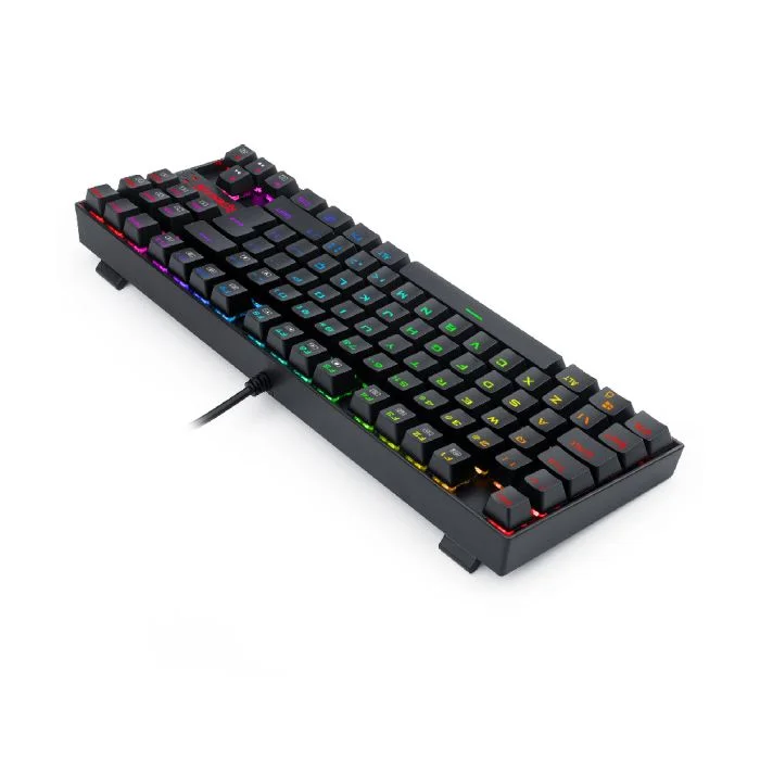 Teclado Magnético Gamer Redragon Kumara Pro K552RGB RGB Switch Marrom C/fio Abnt2 Preto Teclado Magnético Gamer Redragon Kumara Pro K552RGB RGB Switch Marrom C/fio Abnt2 Preto
