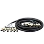 Multicabos Com Conectores Xlr 6 Vias - Cirilo Cabos, 80mts