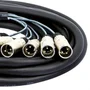 Multicabos Com Conectores Xlr 6 Vias - Cirilo Cabos, 80mts
