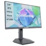 Monitor Concórdia P2404 24" IPS, HDMI, DP, VGA e 4 USB 3.2, Com Ajuste de Altura e Rotação