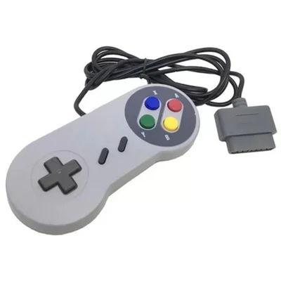 Controle Joystick Com Fio Compativel Super Nintendo Snes