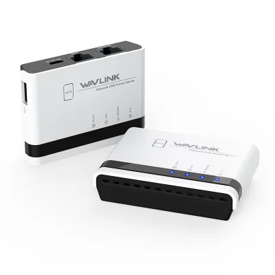 Servidor De Impressão Print Server Usb Dual Ethernet N300