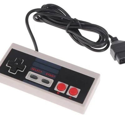 Controle Com Fio Compativel Video Game Nintendo Nes System
