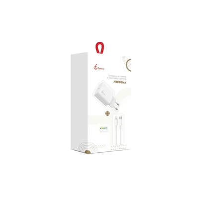 Kit Carregador 20w + Cabo Usbc Para Lightning Fancy Pd02
