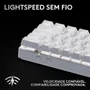 Teclado Gamer Sem Fio Logitech G Pro X 60 Lightspeed RGB Mec