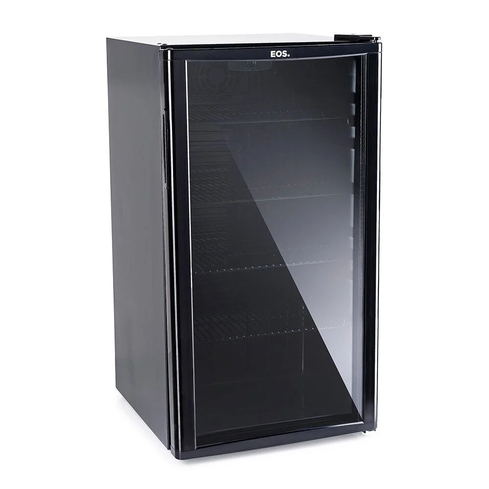 Imagem 3 de 5 do produto Refrigerador Expositor Vertical Eos 100 Litros Eco Gelo All Black Eev110p 110v