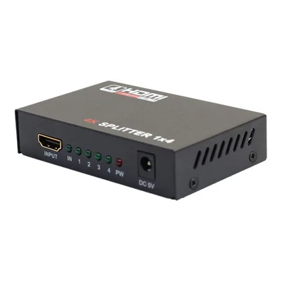 Adaptador HDMI Splitter Distribuidor 4k 1x4 Versão 4k 3840p