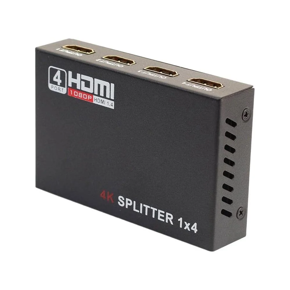 Imagem 3 de 3 do produto Adaptador HDMI Splitter Distribuidor 4k 1x4 Versão 4k 3840p