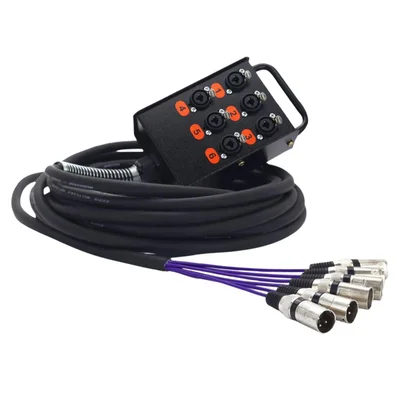 Medusa 6 Vias Com Conectores Kit - 10 Metros