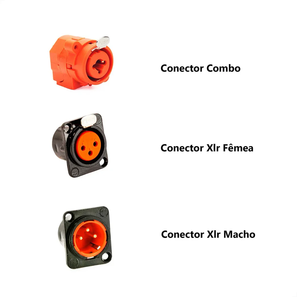 Imagem 3 de 5 do produto Medusa 4 Vias Montada Com Conectores Profissionais - 15 Metros