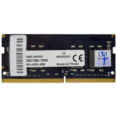 Memória Para Notebook Kingston 8GB, Ddr4, 3200mhz, Cl22 - Kvr24s17s8/8
