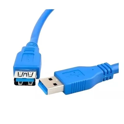 Cabo Usb 3.0 A Macho X Usb A Femea 5m Az Tebera  Kit 3 Cabos