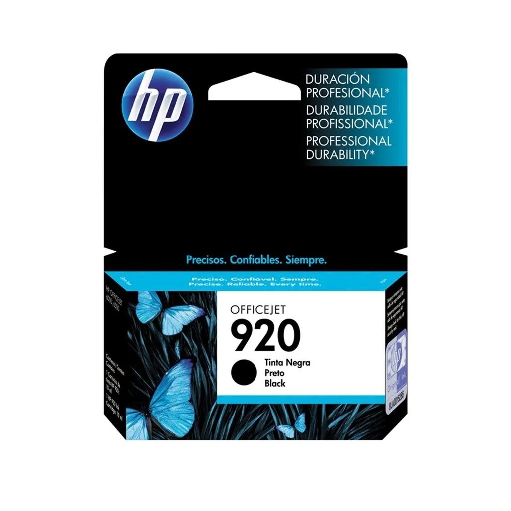 Cartucho de Tinta Hp 920 Cd971al Preto Officejet 7500a Dwn 6000 6500 E709c