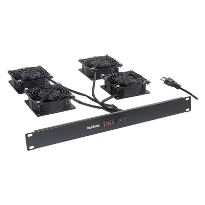 Conjunto Intelbras De 4 Ventiladores/cooler Para Rack Kvr4v 4770008