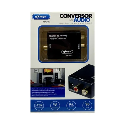 Conversor Knup De Áudio Digital Para Analógico