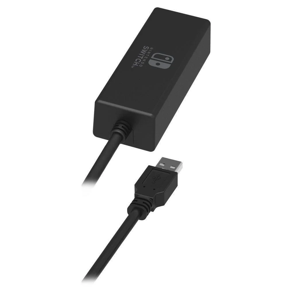 Imagem 2 de 4 do produto Adaptador Nintendo Switch   Rj45 Lan Usb Hori