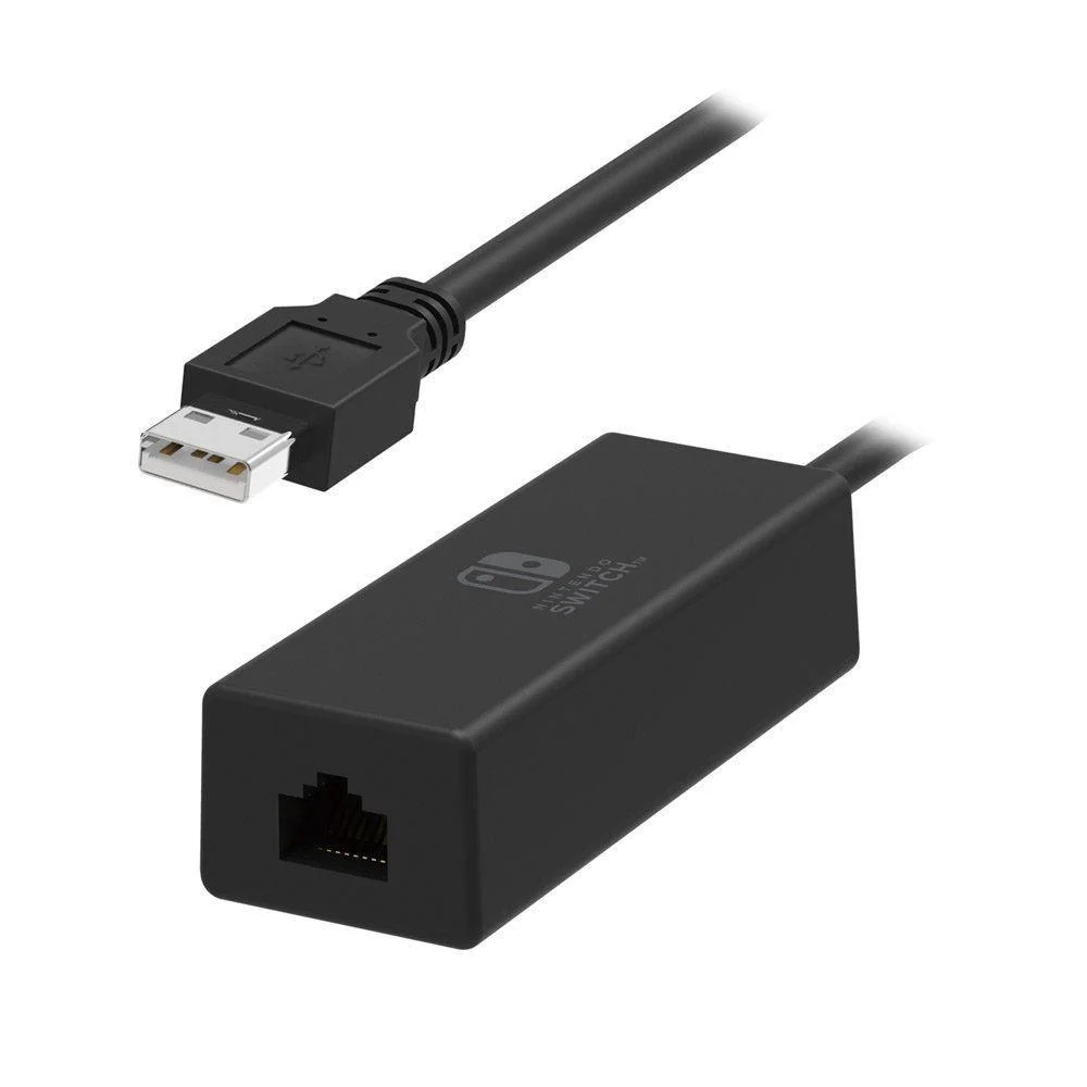Imagem 3 de 4 do produto Adaptador Nintendo Switch   Rj45 Lan Usb Hori
