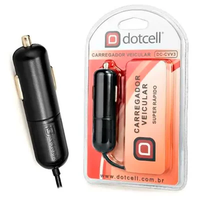 Carregador Veicular Super Rápido Dc-cvv3 Dotcell