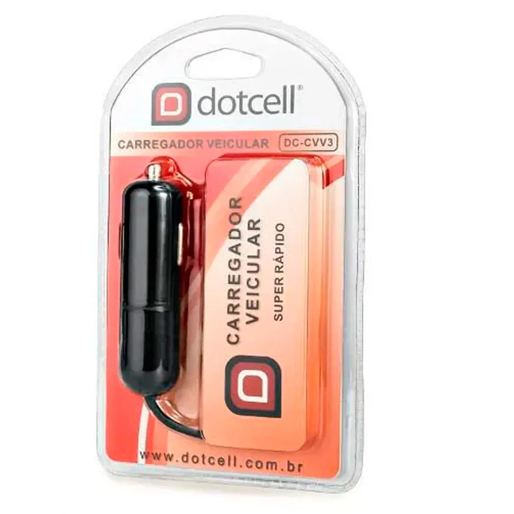 Imagem 3 de 4 do produto Carregador Veicular Super Rápido Dc-cvv3 Dotcell