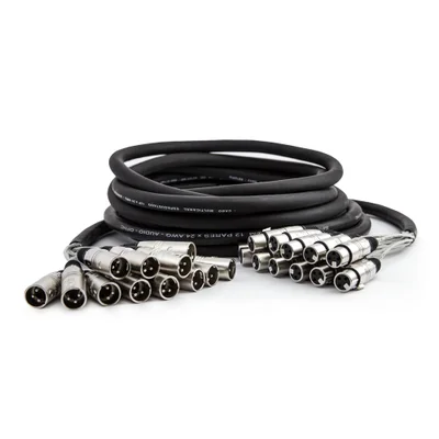 Multicabos Xlr 12 Vias Santo Angelo - 15 Mt