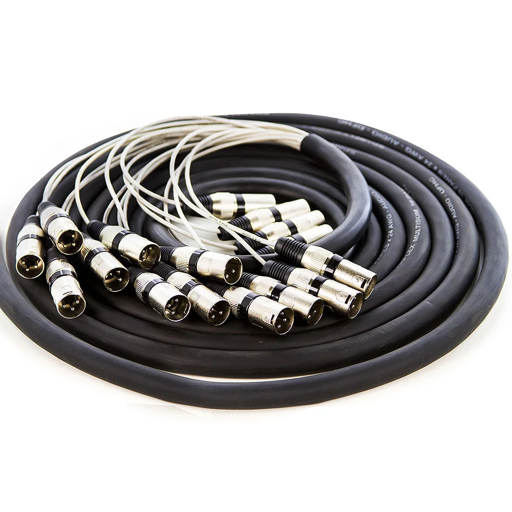 Imagem 2 de 2 do produto Multicabos Conectores Xlr 16 Vias Cirilo Cabos - 35 Mt