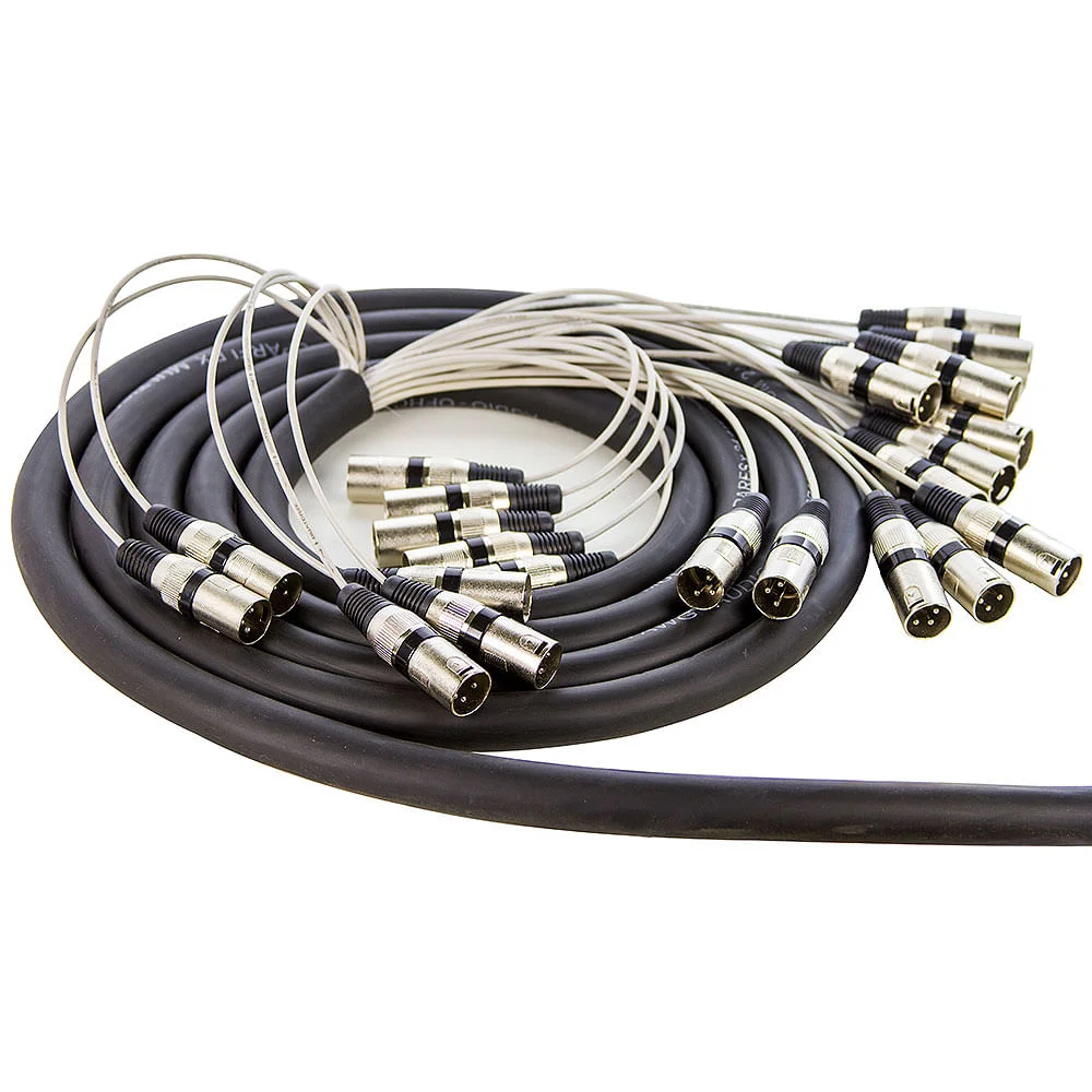 Imagem 2 de 2 do produto Multicabos Conectores Xlr 24 Vias Cirilo Cabos - 5 Metros