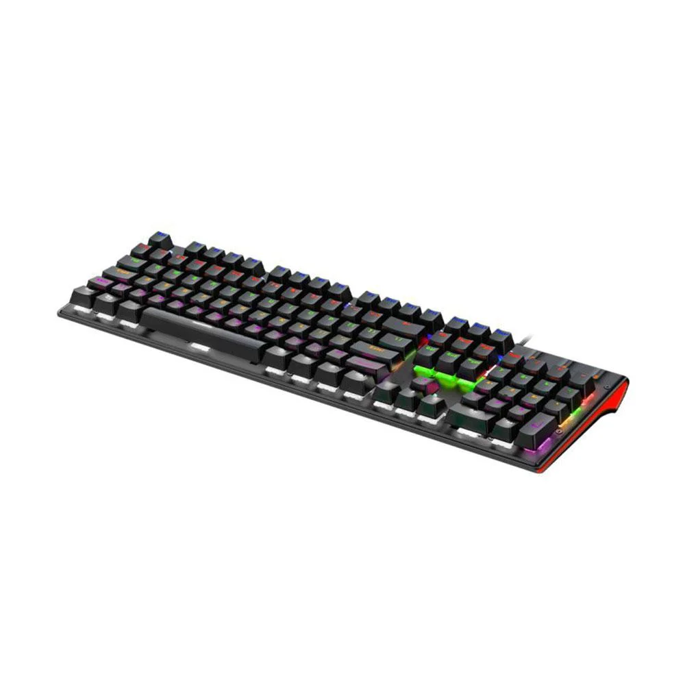Imagem 2 de 5 do produto Teclado K-mex Mecânico Gamer Kg-db28 Dracarys Kgdb Switch Blue RGB
