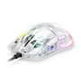 Mouse Gamer Tiger Chroma Rgb Transparente 6 Botões 12000 Dpi