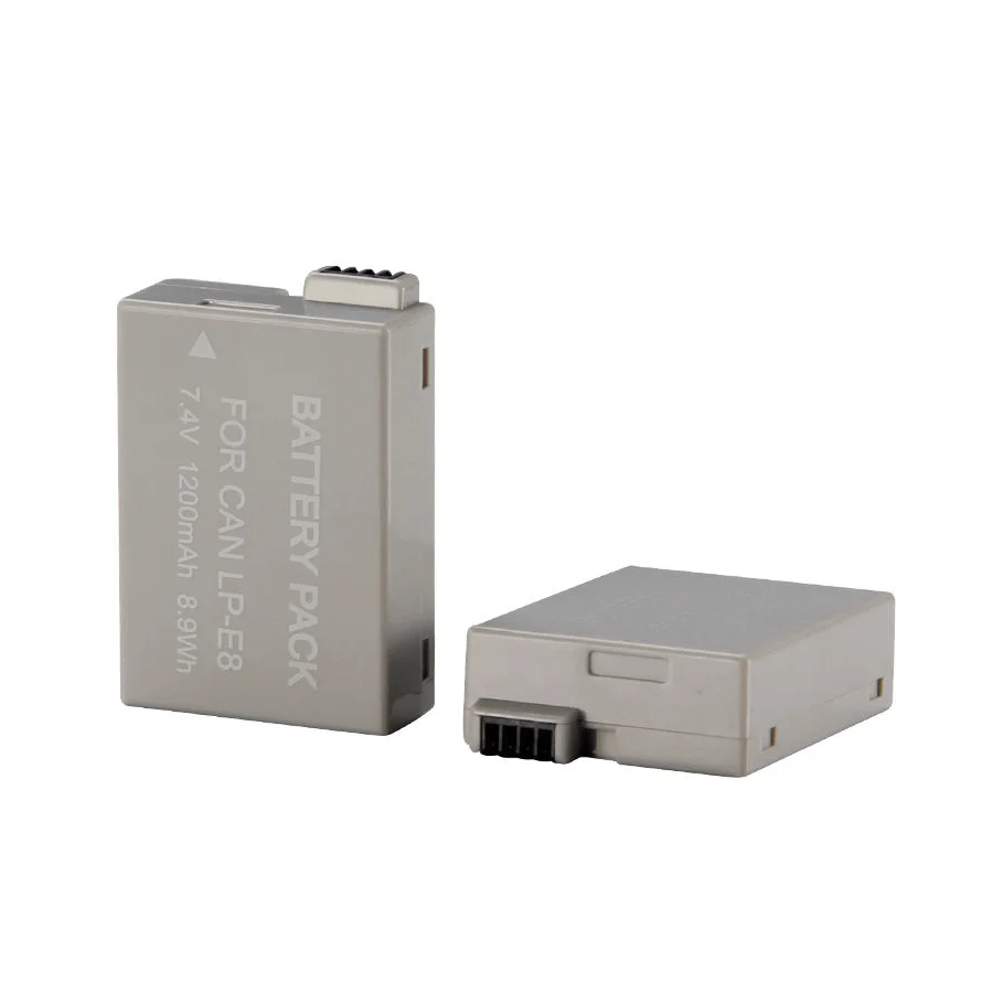 Bateria Manen Lp-e8 Para Câmeras Canon (1200mah / 7.4v)