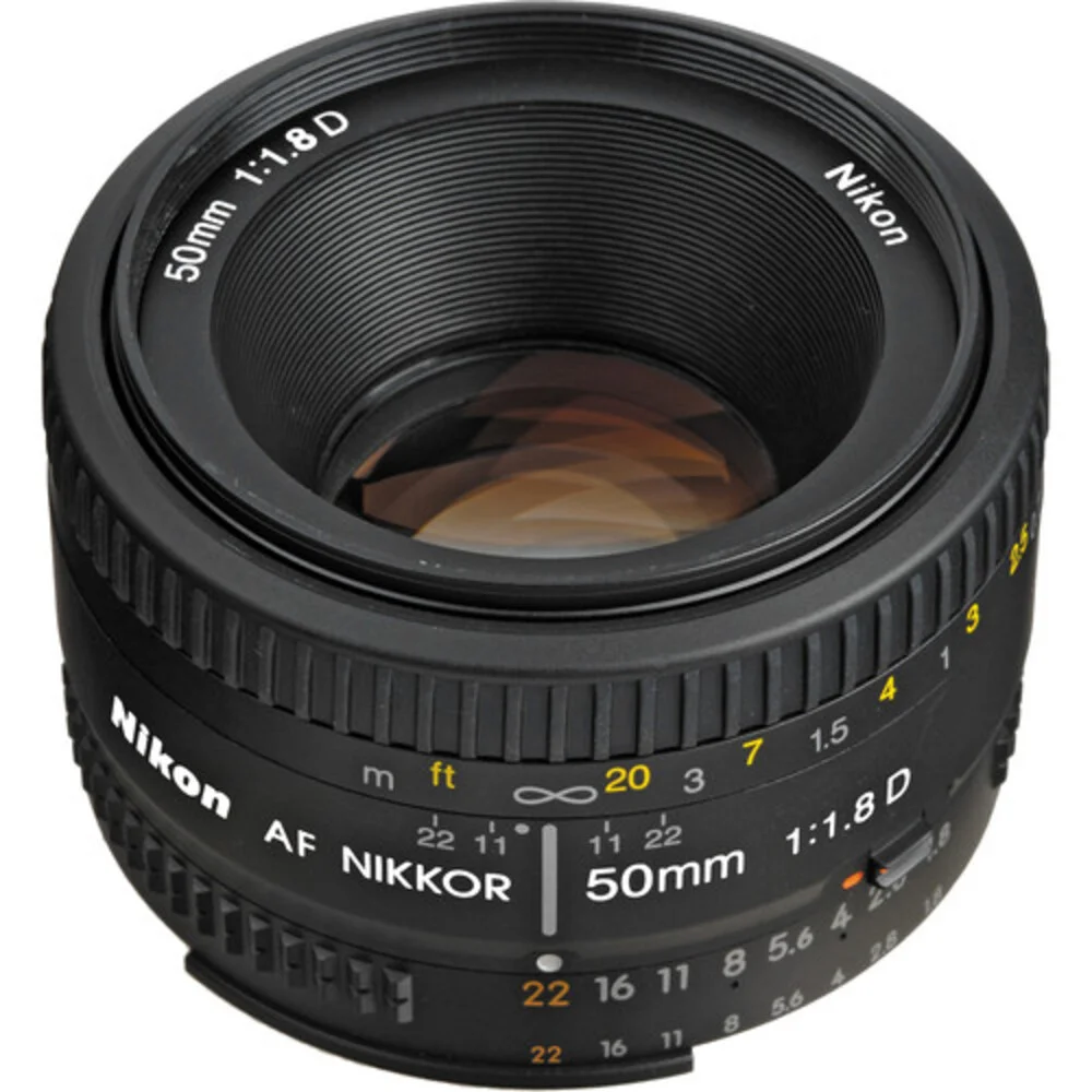 Nikon ニコン AF NIKKOR 50mm f1.8D：2546299 Produtos com até 15 OFF no PIX KaBuM