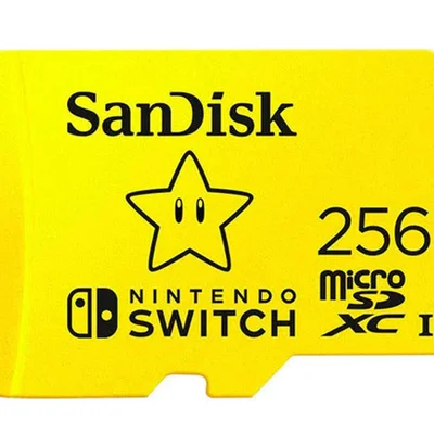 Cartão De Memória Micro Sd 256gb Nintendo Switch