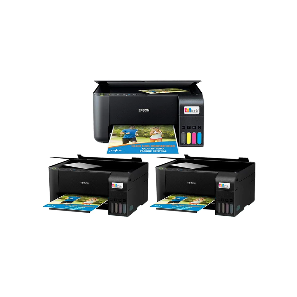 Kit Epson 03 Impressoras Multifuncionais L3250 Wifi