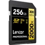 Cartão Memória Lexar Sd Xc 256gb 300mb/s Uhs-ii V90 Lsd2000256g-bnnnu