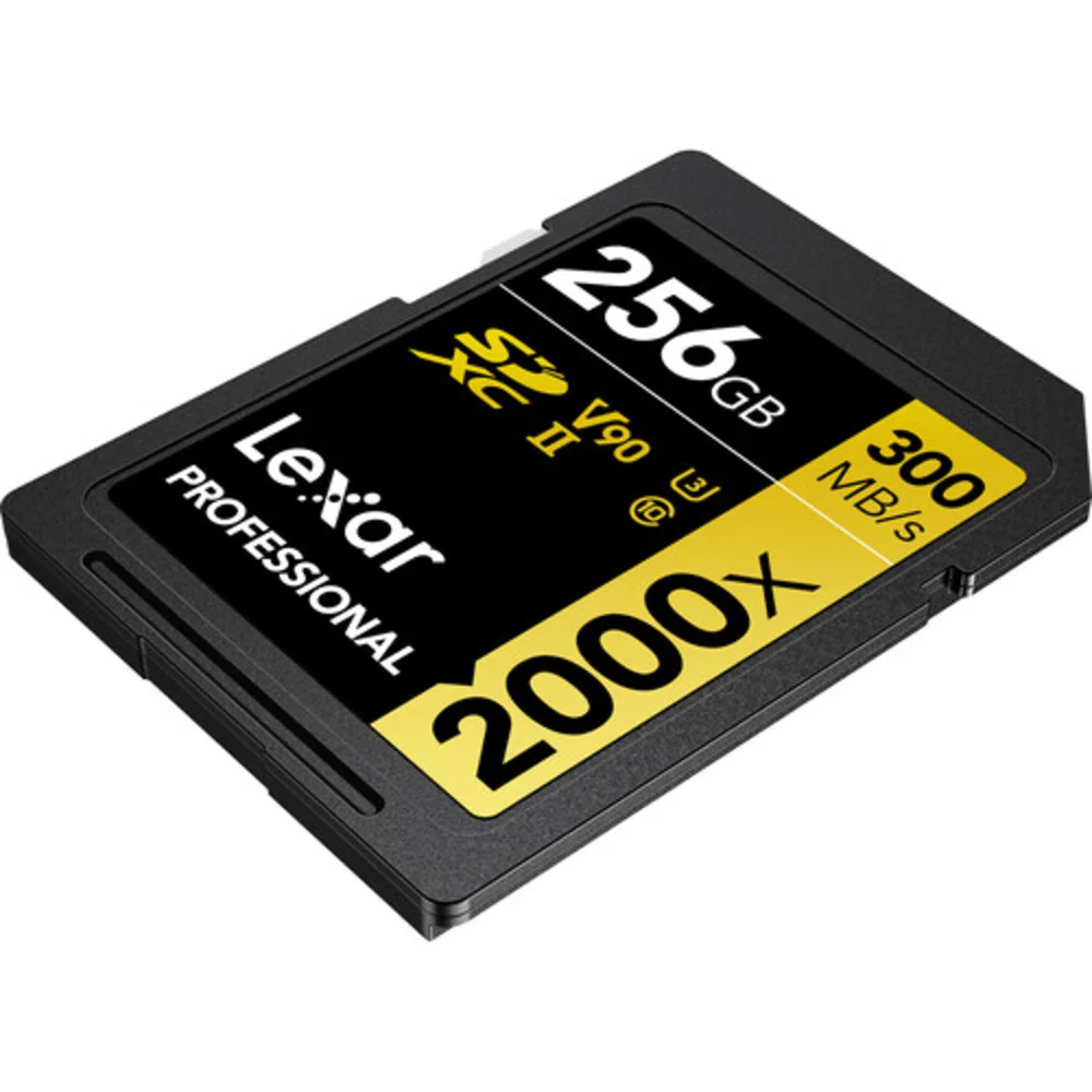 Cartão Memória Lexar Sd Xc 256gb 300mb/s Uhs-ii V90 Lsd2000256g-bnnnu Cartão Memória Lexar Sd Xc 256gb 300mb/s Uhs-ii V90 Lsd2000256g-bnnnu