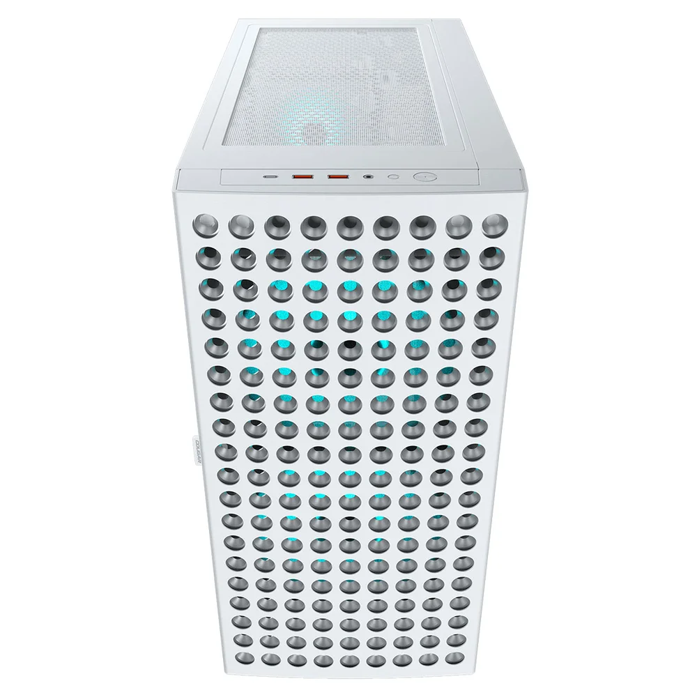 Gabinete Gamer, Modelo Air Face Eco RGB White Gabinete Gamer, Modelo Air Face Eco RGB White