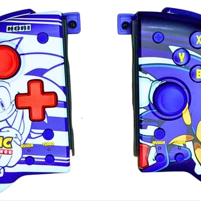 Controle Hori Split Pad Pro Edição Sonic Para Nintendo Switch