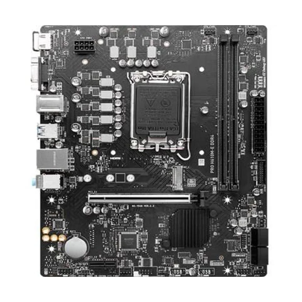 MSI　PRO H610M-E DDR4　LGA1700 Produtos com até 15 OFF no PIX KaBuM