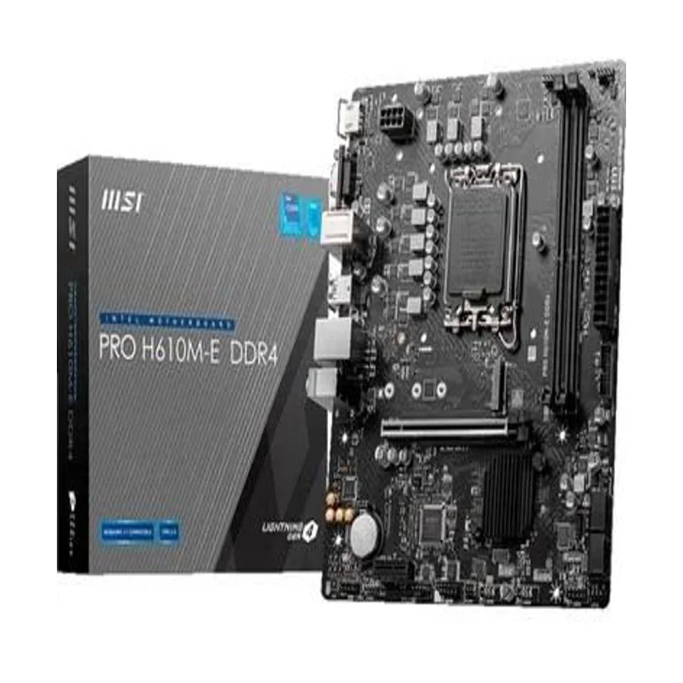 Placa Mãe Msi Pro H610M-S, LGA  1700, DDR4, Micro-ATX, M.2, HDMI 4
