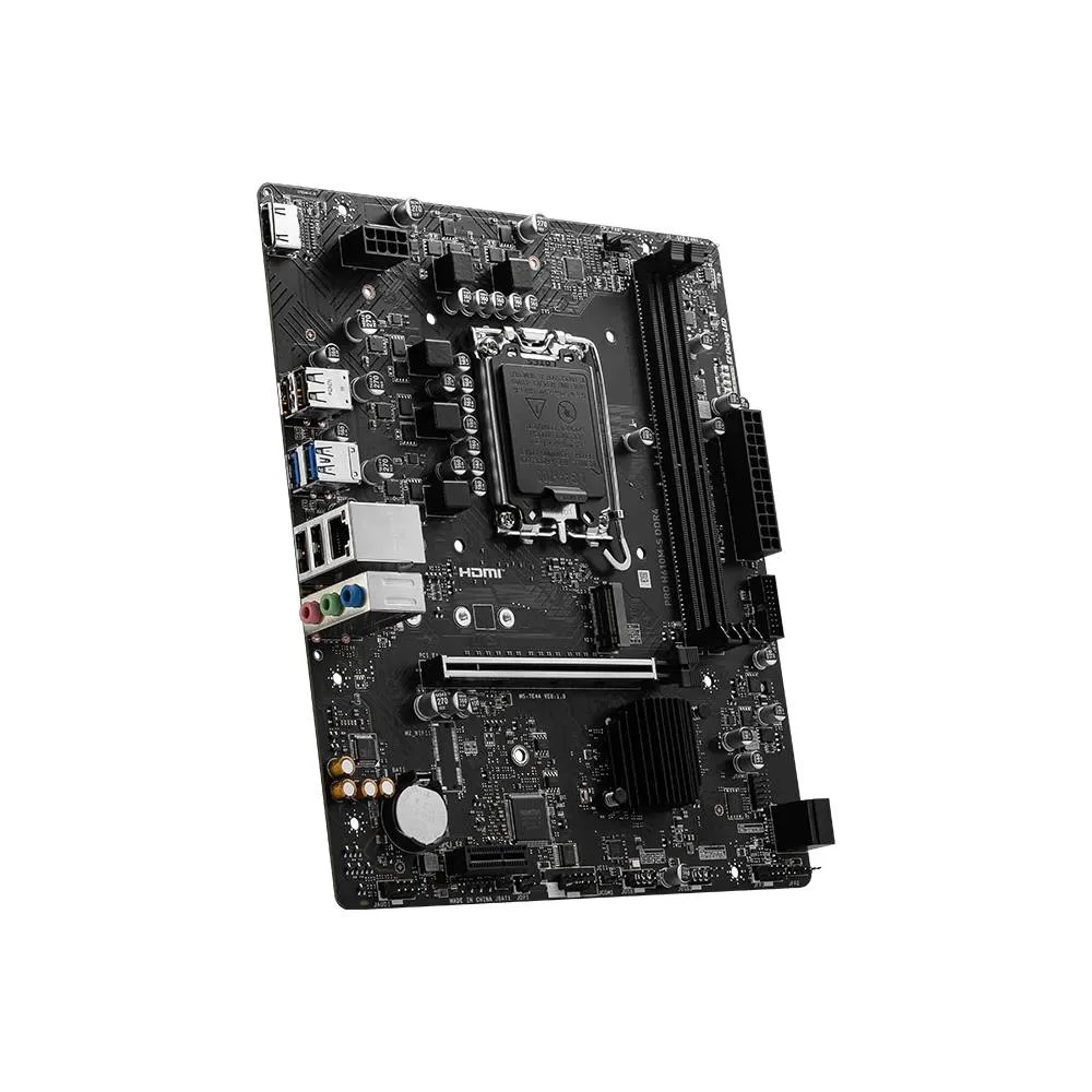 Imagem 5 de 5 do produto Placa Mãe Msi Pro H610M-S, LGA  1700, DDR4, Micro-ATX, M.2, HDMI