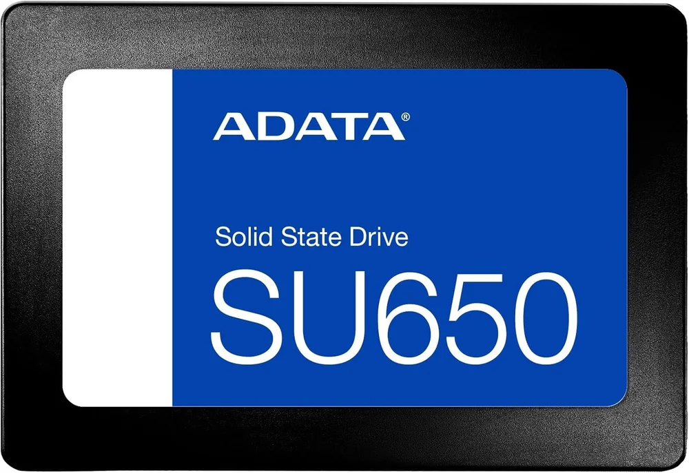 SSD Adata Su650, 480GB, Sata Iii, 2.5", Leitura: 520mb/s, Gravação: 450mb/s, Preto - Asu650ss-480gt-r