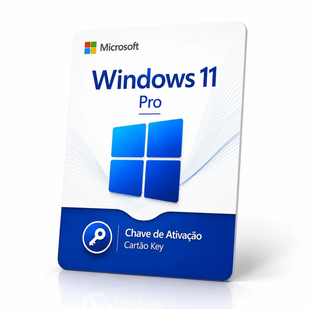 Licença Microsoft Windows 11 Pro 64 Bits Chave