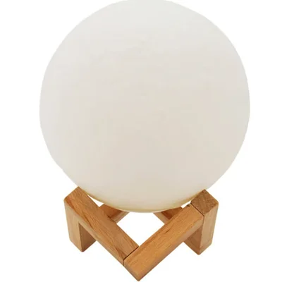 Luminária Usb Estilo Globo Lua
