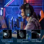 Headset Gamer Sem Fio Acinaci, Bluetooth, 2.4g, Usb, 3.5mm