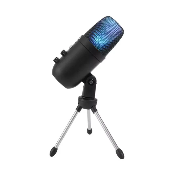 Imagem 3 de 3 do produto Microfone Gamer De Mesa Rise Mode Elite 01 RGB P3/usb-c Preto - Rm-me-01-b.