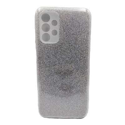 Capa Capinha Compatível Com Samsung Galaxy A33 5g Tela 6.4 Glitter Brilhante Diversas Cores Cor:prateado