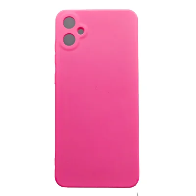 Capa Capinha Compatível Com Samsung Galaxy A06 A065 Tela 6.7 Silicone Aveludada Premium Cor:rosa