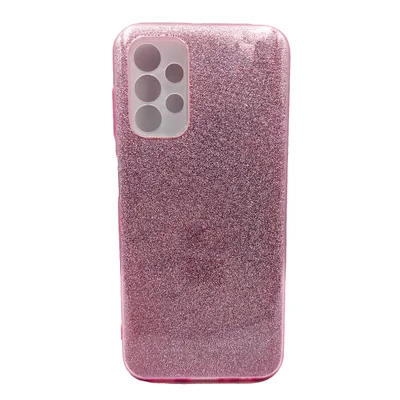 Capa Capinha Compatível Com Samsung Galaxy A33 5g Tela 6.4 Glitter Brilhante Diversas Cores Cor:rosa