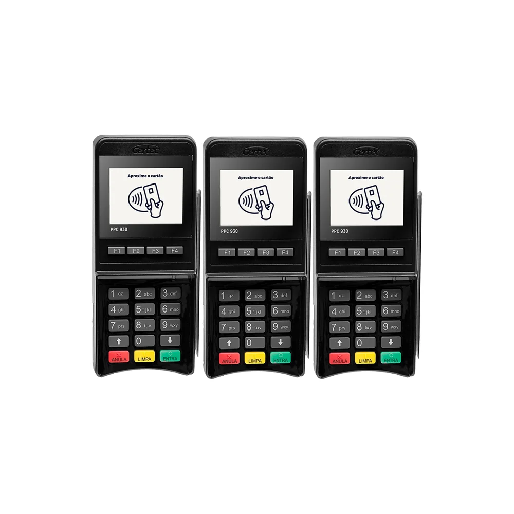 Imagem 2 de 5 do produto Kit Gertec 03 Pin Pad Criptografado Ppc 930