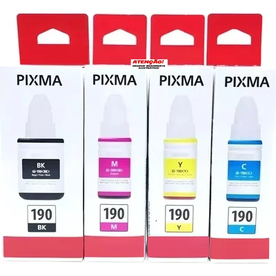 Kit 04 Tinta G4110 G3110 G3100 Gi-190 Gi190.